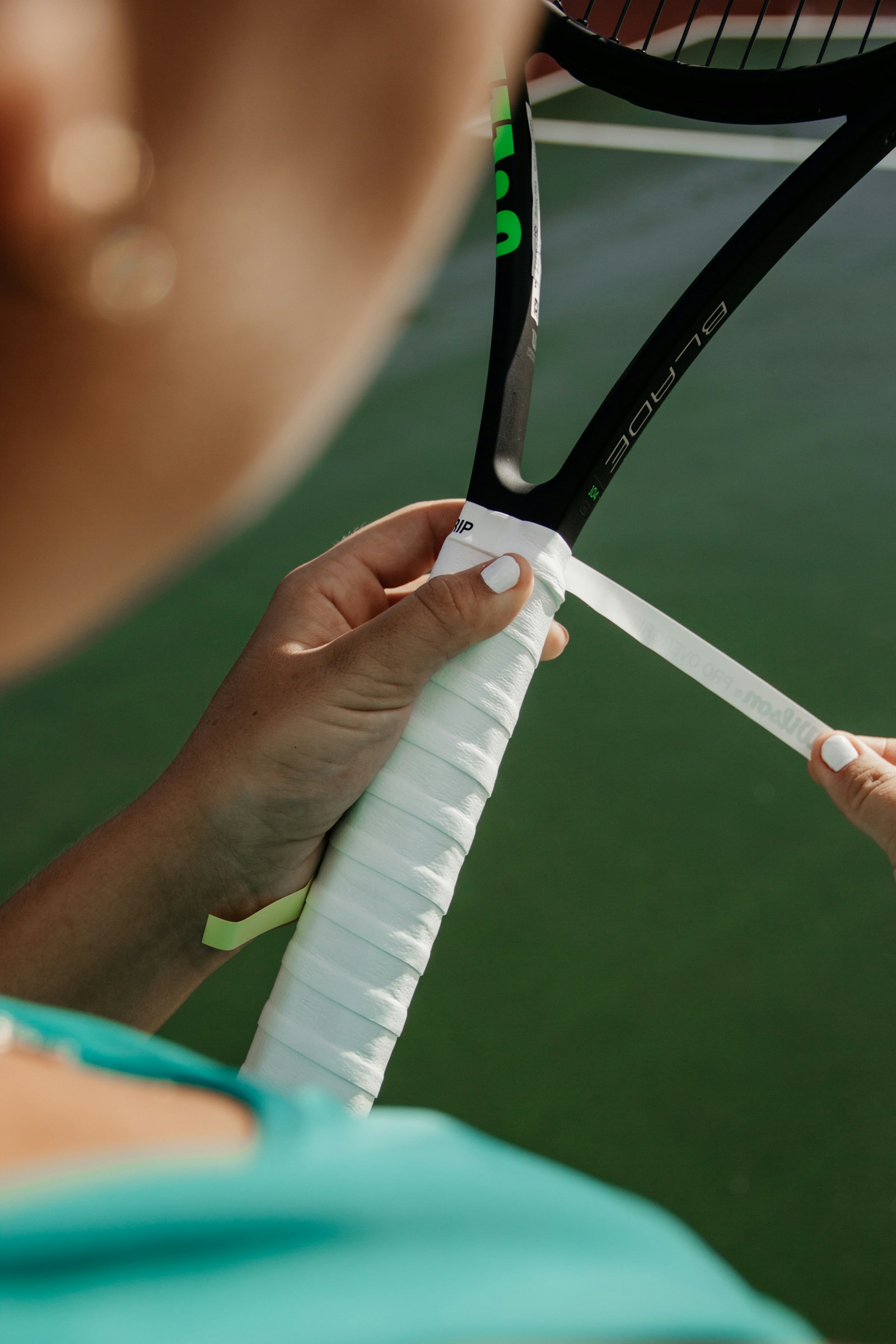 Fresh grip, freshly strung — the details that make the difference.